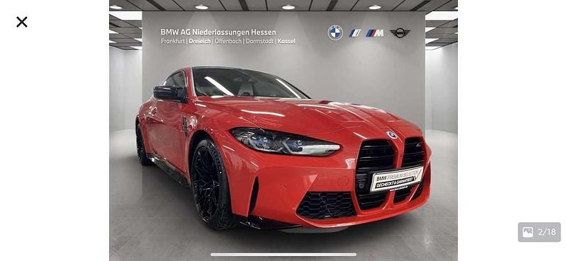 Rot Gebraucht 2022 BMW M4 Competition Edition Coupé | 71.990 € (Fairer Preis) - Bild 1/4