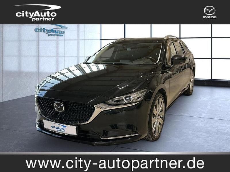 Gebraucht Mazda 6 Exclusive-Line 194 PS (142 kW) 2024 Jet black (metallic) Kombi