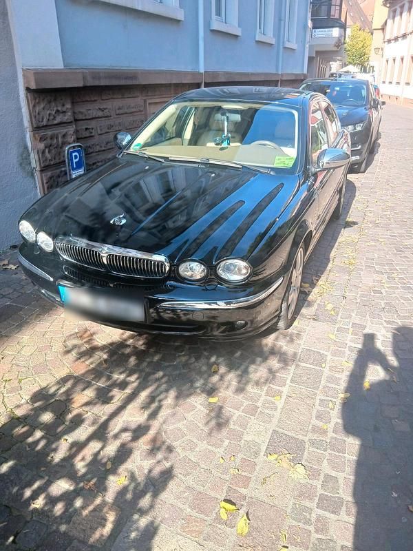 Schwarz Gebraucht 2005 Jaguar X-type Limousine | 1.499 € (Superpreis) - Bild 1/4