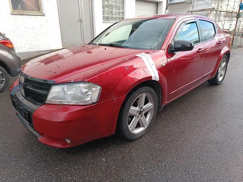 Rot Gebraucht 2008 Dodge Avenger Limousine | 2.500 € - Bild 1/4