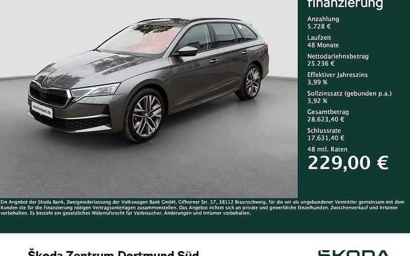 Grau Gebraucht 2024 Skoda Octavia Selection Kombi | 30.964 € (Guter Preis) - Bild 1/4