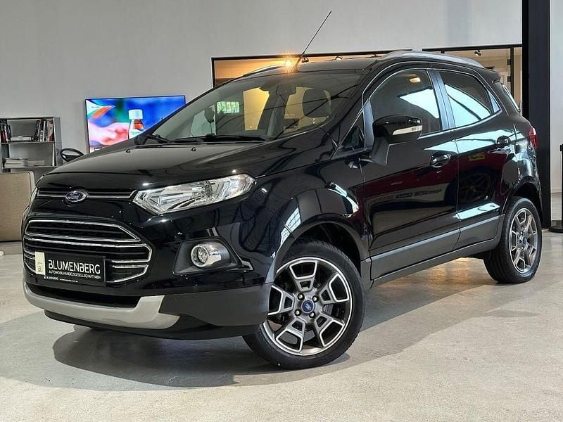Schwarz Gebraucht 2017 Ford Ecosport Titanium SUV | 6.980 € (Superpreis) - Bild 1/4