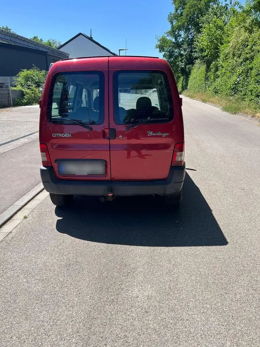 Gebraucht Citroën e-Berlingo Advance 75 PS (55 kW) 2008 Rot Van / Kleinbus