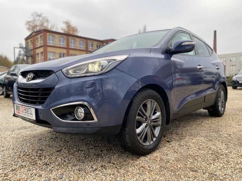 Gebraucht Hyundai ix35 Premium 184 PS (135 kW) 2014 Blau SUV