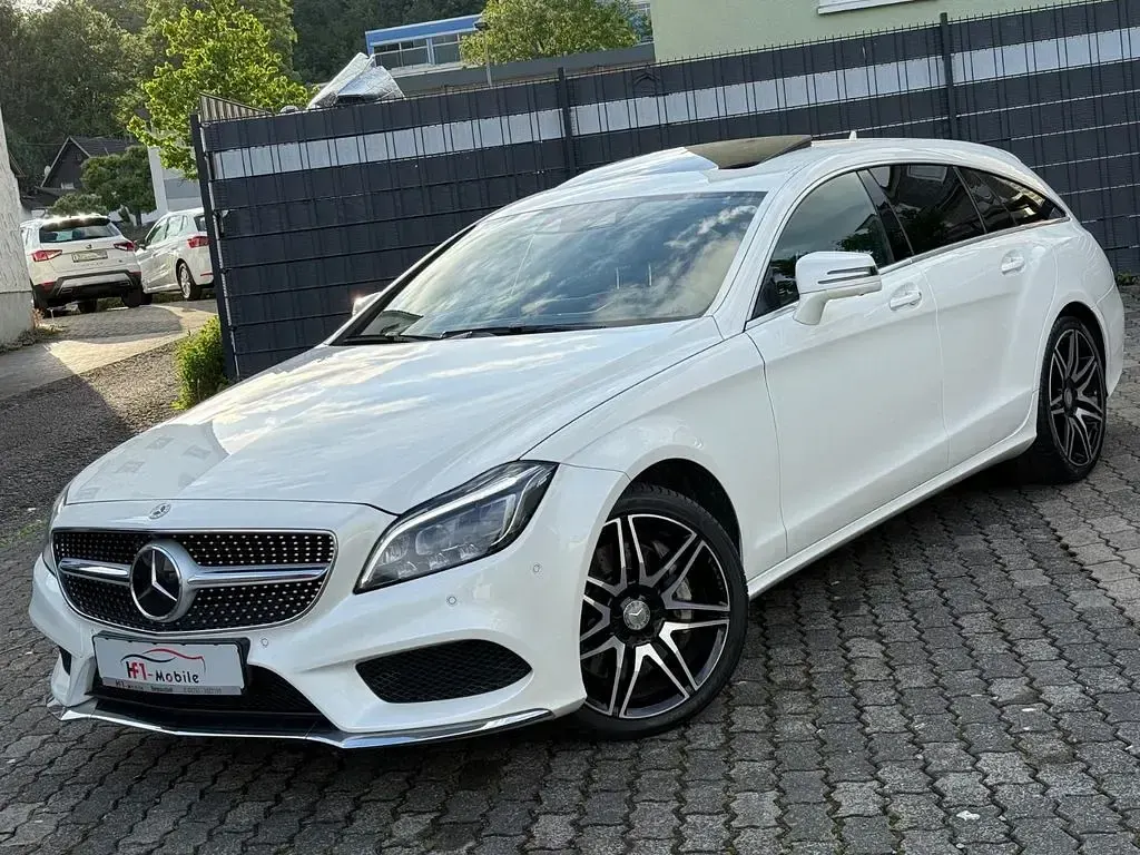 Gebraucht Mercedes CLS500 Shooting Brake AMG 408 PS (300 kW) 2017 Weiß Kombi