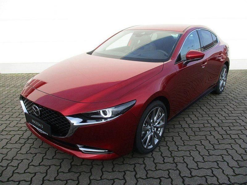 Neu Mazda 3 Exclusive 186 PS (136 kW) 2026 Arctic white Limousine