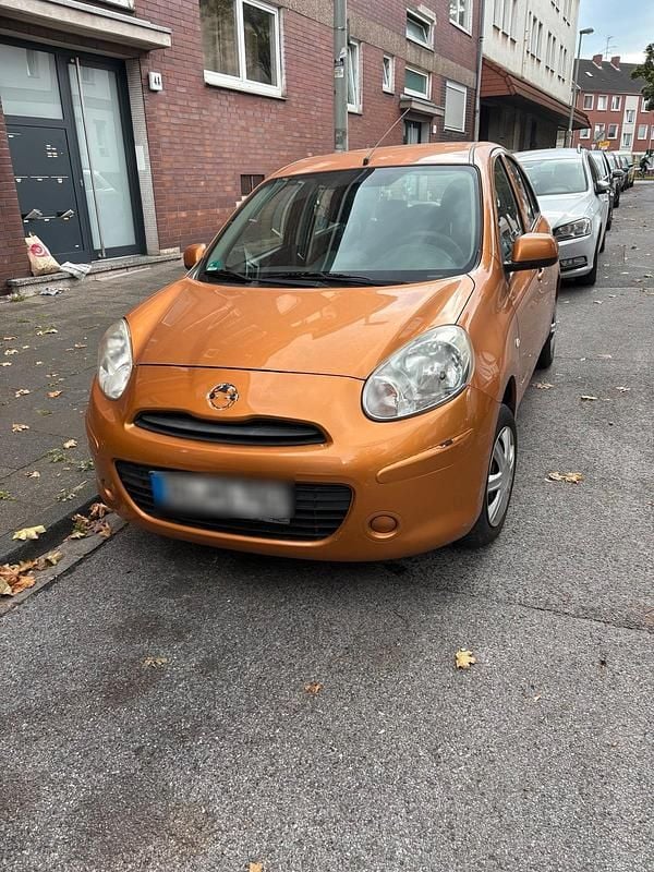Orange Gebraucht 2013 Nissan Micra Kleinwagen | 3.300 € (Fairer Preis) - Bild 1/4