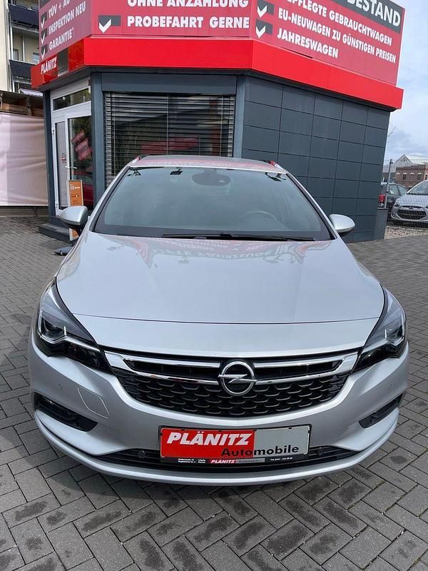 Gebraucht Opel Astra Dynamic 125 PS (91 kW) 2018 Silber Kombi