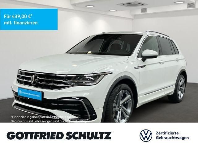 Weiss Gebraucht 2023 VW Tiguan R-line SUV | 36.590 € (Fairer Preis) - Bild 1/3
