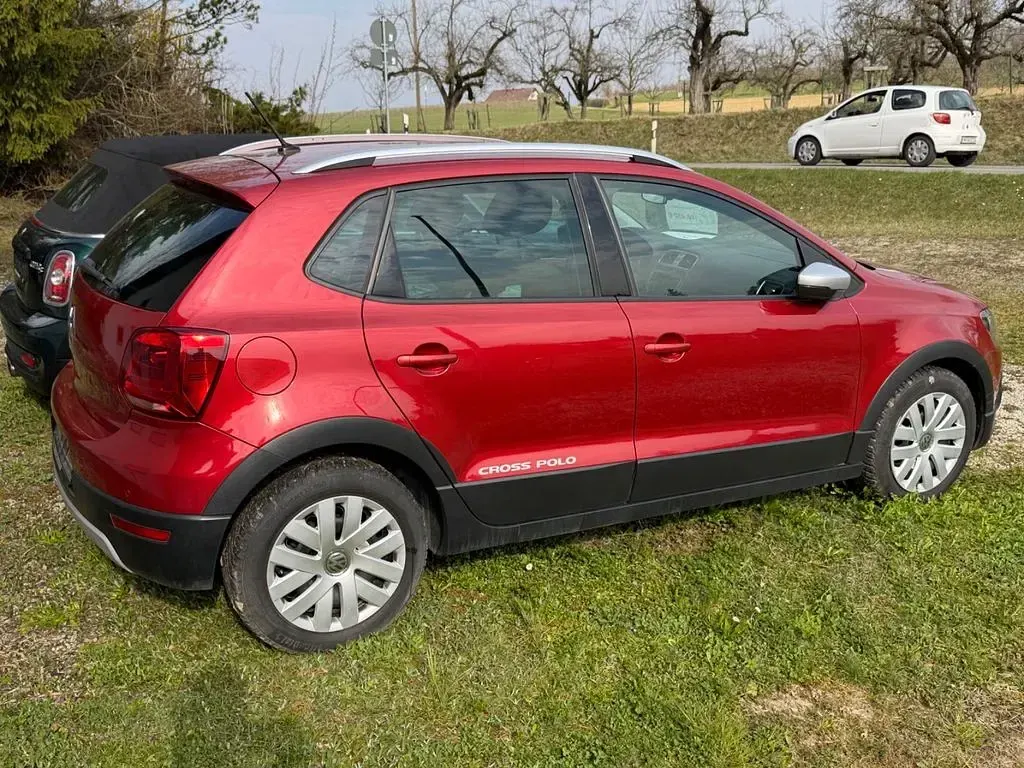 Gebraucht VW Polo Cross 110 PS (80 kW) 2016 Rot Kleinwagen