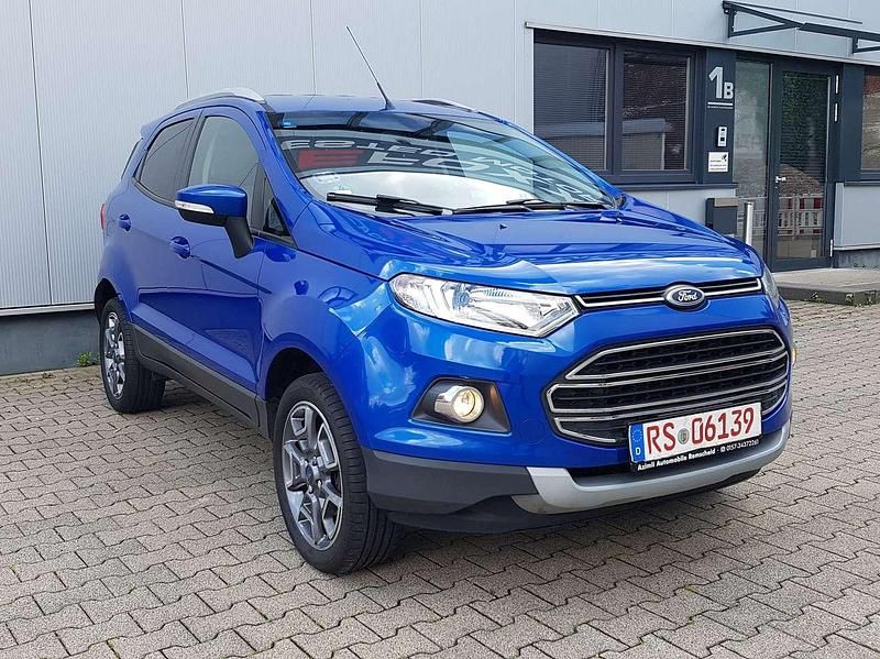 Blau Gebraucht 2015 Ford Ecosport Trend SUV | 7.499 € (Fairer Preis) - Bild 1/4