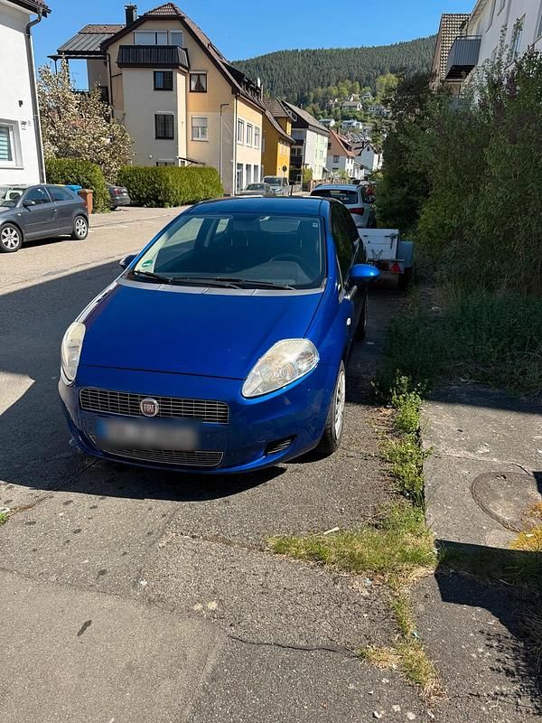 Blau Gebraucht 2009 Fiat Punto Kleinwagen | 3.200 € (Teuer) - Bild 1/4