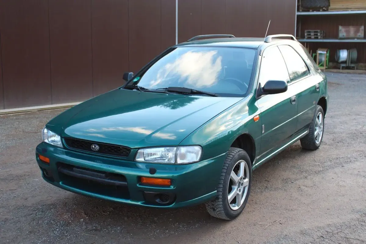 Gebraucht Subaru Impreza 125 PS (91 kW) 2000 Grün Kombi