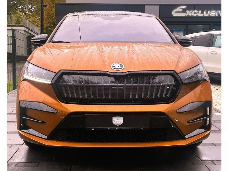 Gebraucht Skoda Enyaq iV RS 219 kW (299 PS) 2024 Phoenixorange (metallic) SUV