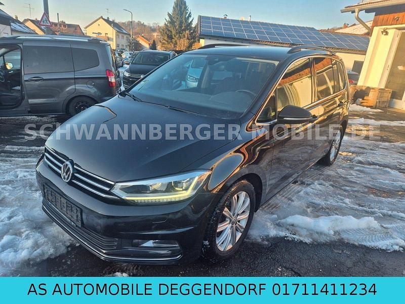 Gebraucht VW Touran Highline 150 PS (110 kW) 2017 Grau Van / Kleinbus