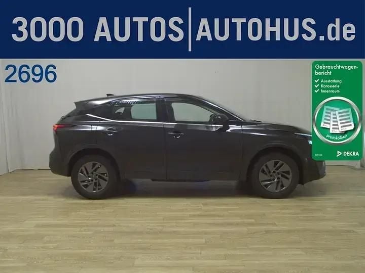 Fuji sunset red Gebraucht 2022 Nissan Qashqai Tekna+ SUV | 25.290 € (Guter Preis) - Bild 1/2