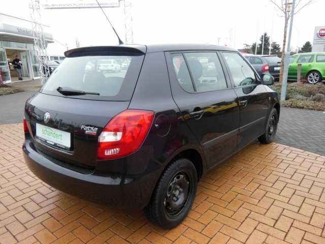Gebraucht Skoda Fabia Ambiente 69 PS (50 kW) 2008 Schwarz metallic Kleinwagen