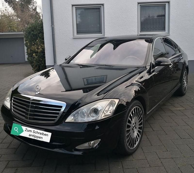 Schwarz Gebraucht 2007 Mercedes S500 Limousine | 9.999 € (Guter Preis) - Bild 1/4