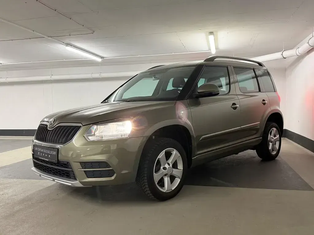 Gebraucht Skoda Yeti Active 110 PS (80 kW) 2015 Grün SUV