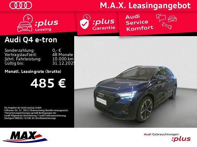 Navarrablau metallic Gebraucht 2025 Audi Q4 e-tron Ambiente SUV | 53.989 € - Bild 1/2