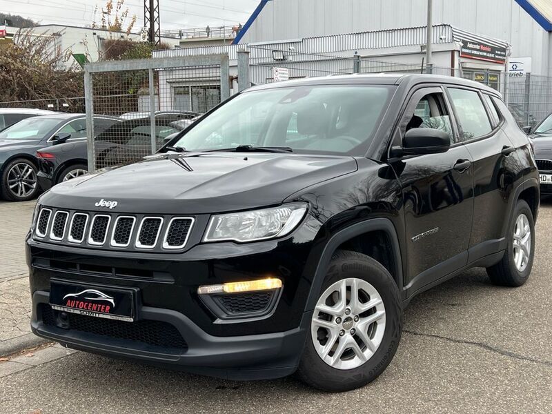 Schwarz Gebraucht 2019 Jeep Compass Sport SUV | 13.990 € (Guter Preis) - Bild 1/4