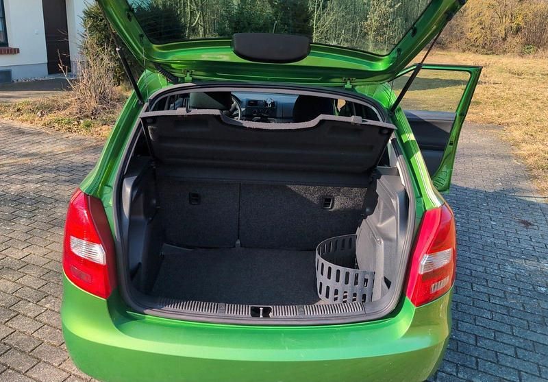 Gebraucht Skoda Fabia Active 69 PS (50 kW) 2012 Grün Kleinwagen