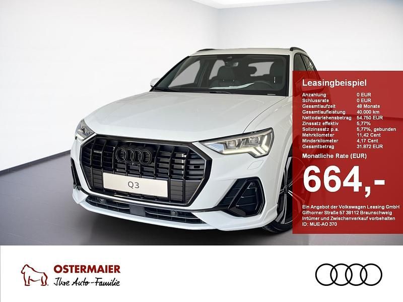 Gebraucht Audi Q3 S-Line 245 PS (180 kW) 2023 Gletscherweiß SUV