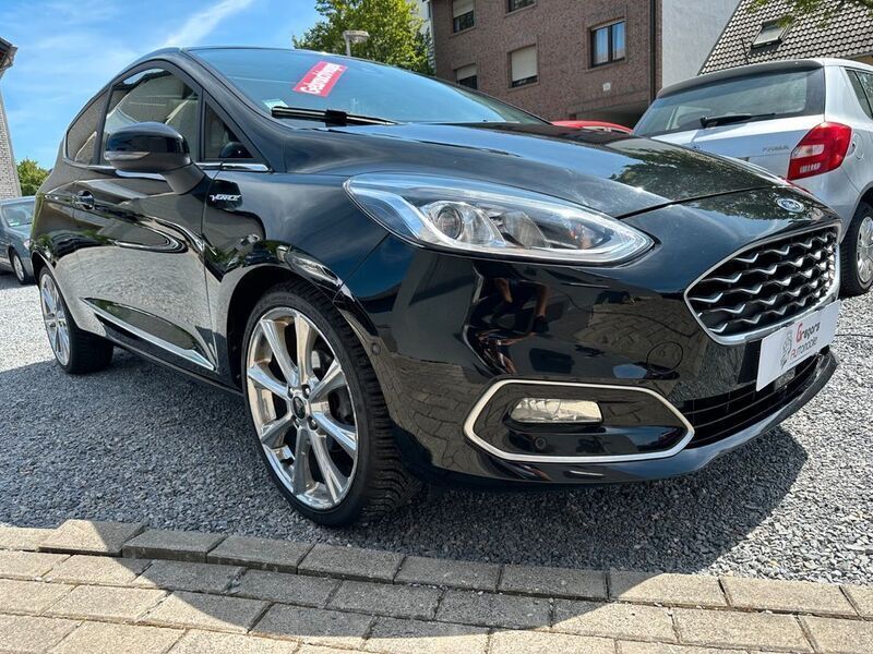 Schwarz Gebraucht 2017 Ford Fiesta Vignale Kleinwagen | 9.650 € (Fairer Preis) - Bild 1/4