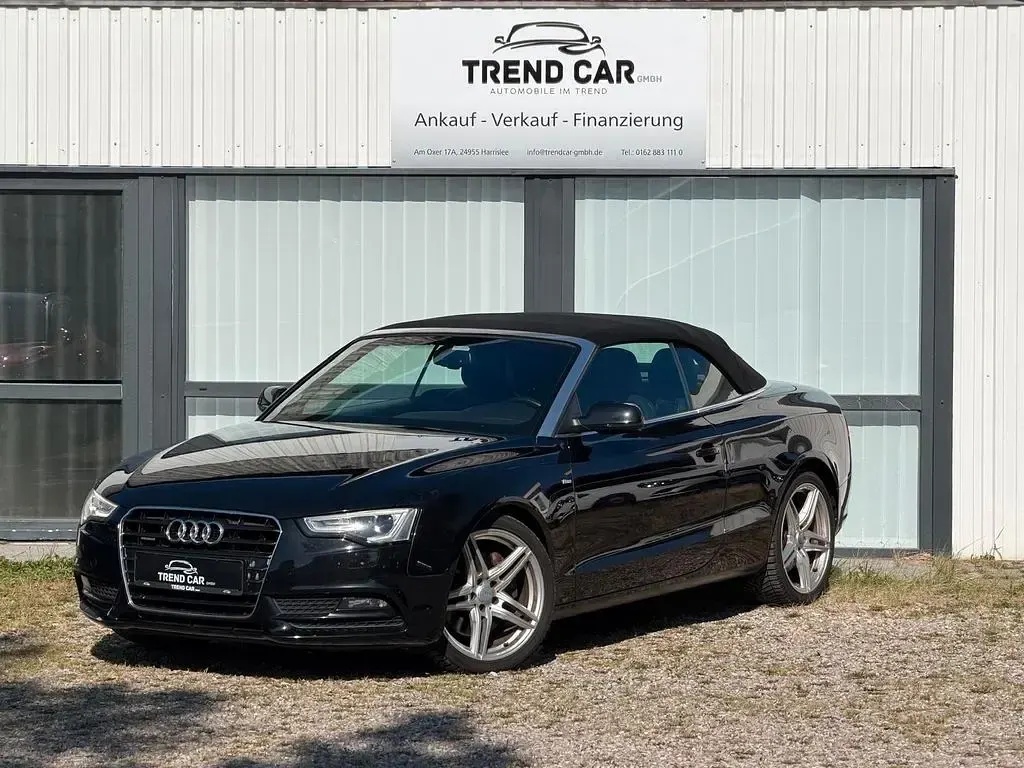 Gebraucht Audi A5 Cabriolet S-Line 272 PS (200 kW) 2013 Schwarz Cabrio