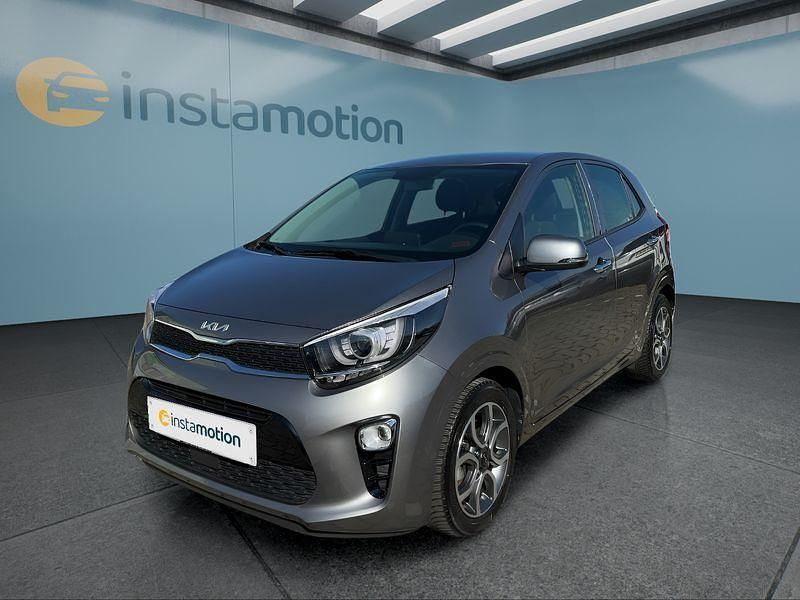 Grau Gebraucht 2022 Kia Picanto Spirit Kleinwagen | 17.499 € (Teuer) - Bild 1/4