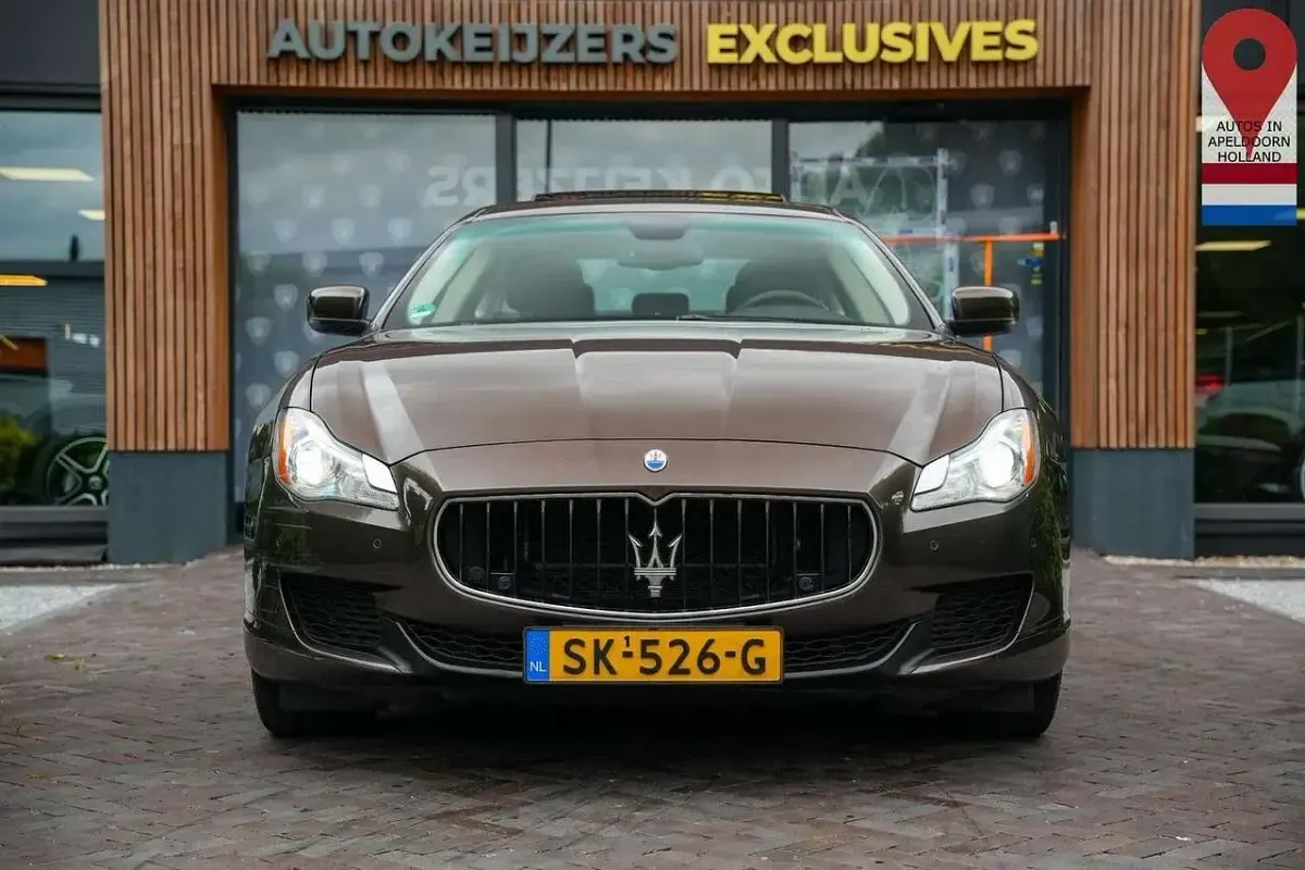 Gebraucht Maserati Quattroporte 409 PS (300 kW) 2013 Braun Limousine