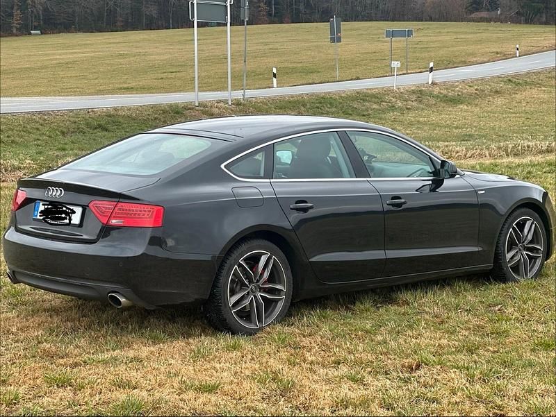 Gebraucht Audi A5 Sportback S-Line 170 PS (125 kW) 2013 Schwarz Kleinwagen