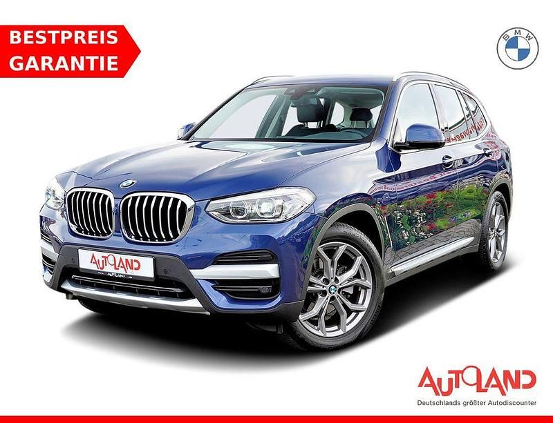 Blau Gebraucht 2021 BMW X3 xLine SUV | 32.950 € (Fairer Preis) - Bild 1/4