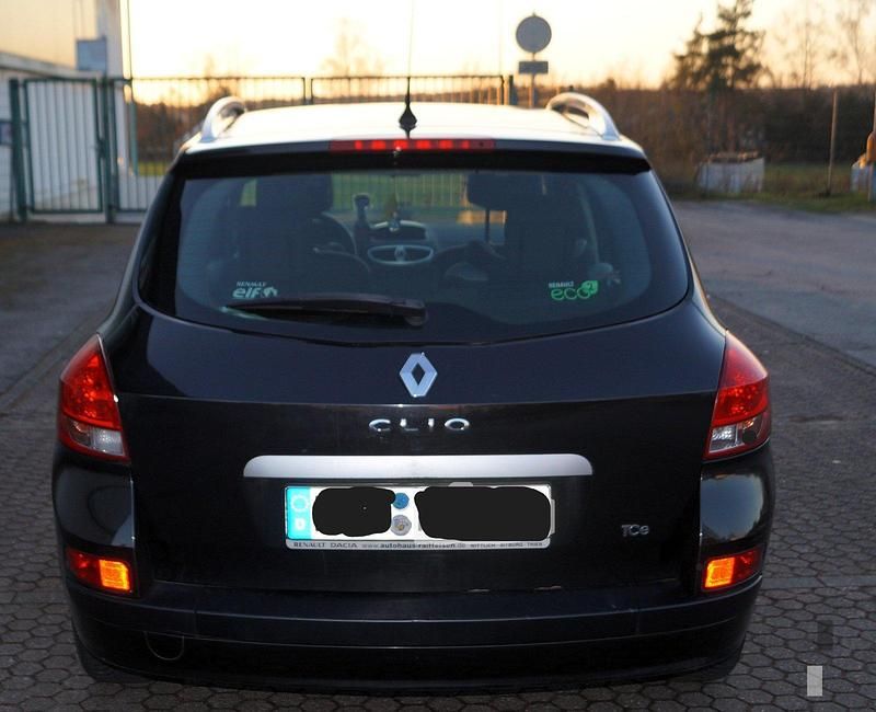 Gebraucht Renault Clio GrandTour 103 PS (75 kW) 2011 Schwarz Kombi