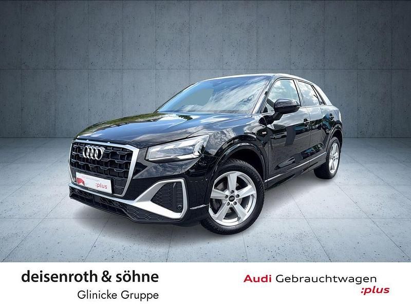 Mythosschwarz metallic Gebraucht 2024 Audi Q2 S-Line SUV | 29.205 € (Fairer Preis) - Bild 1/4