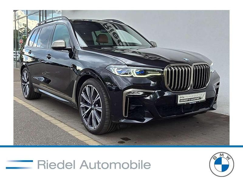 Black sapphire metallic Gebraucht 2020 BMW X7 Sport Line SUV | 67.890 € (Etwas zu teuer) - Bild 1/3