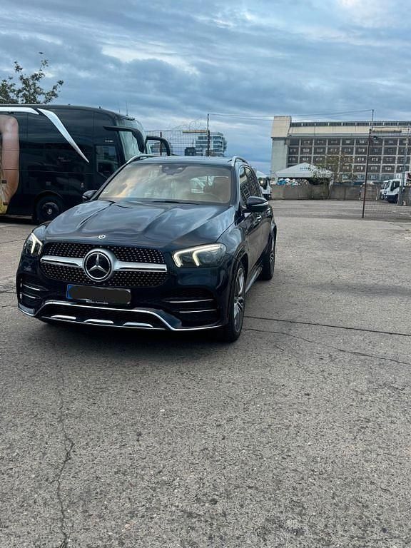 Blau Gebraucht 2019 Mercedes GLE450 AMG SUV | 48.990 € (Superpreis) - Bild 1/4