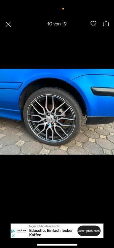 Blau Gebraucht 1999 VW Golf Cabriolet Cabrio | 2.800 € (Fairer Preis) - Bild 1/4