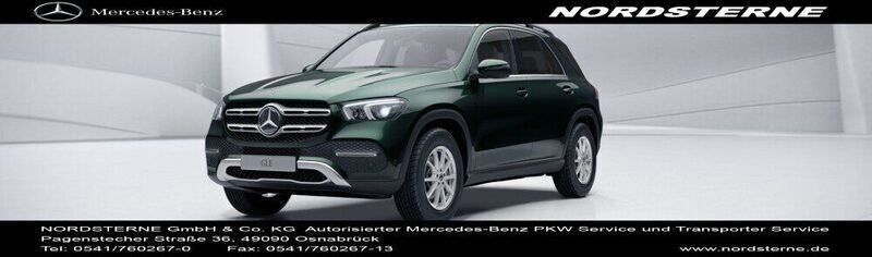 Lack smaragdgrün Gebraucht 2019 Mercedes GLE300 SUV | 47.888 € (Guter Preis) - Bild 1/4
