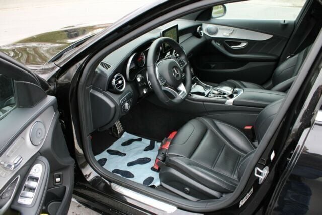 Gebraucht Mercedes C63 AMG AMG 476 PS (350 kW) 2017 Schwarz metallic Kombi