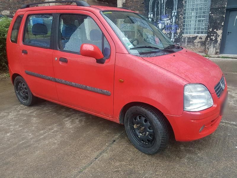 Gebraucht Opel Agila 75 PS (55 kW) 2001 Rot Van / Kleinbus