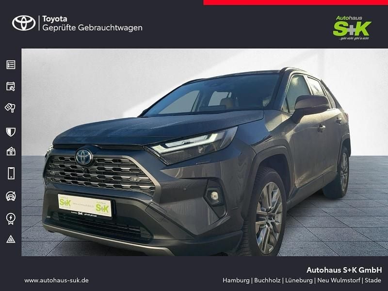 Marlingrau metallic Gebraucht 2024 Toyota RAV4 Hybrid Lounge+ SUV | 47.980 € (Teuer) - Bild 1/4