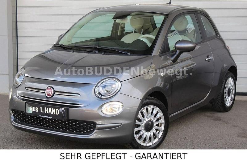 Grau Gebraucht 2021 Fiat 500 Lounge Kleinwagen | 11.900 € (Fairer Preis) - Bild 1/4