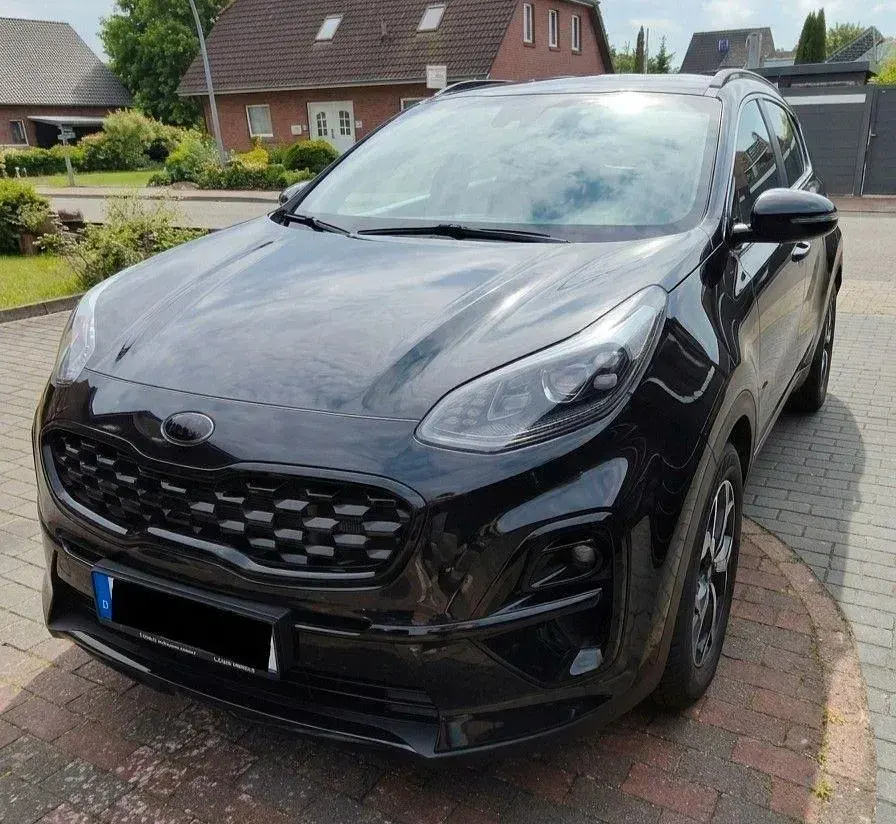 Gebraucht Kia Sportage 136 PS (100 kW) 2021 Schwarz SUV