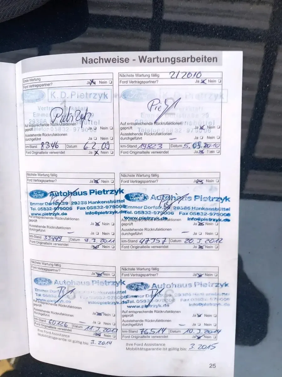 Gebraucht Ford Fiesta 69 PS (50 kW) 2007 Schwarz Kleinwagen