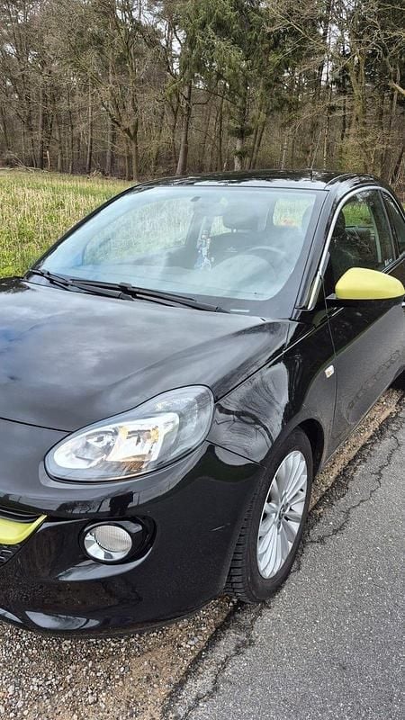 Gebraucht Opel Adam Glam 101 PS (74 kW) 2017 Schwarz Kleinwagen