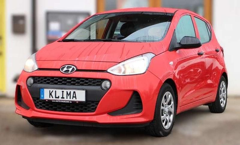 Tomato red / sol Gebraucht 2020 Hyundai i10 Select Kleinwagen | 7.990 € (Superpreis) - Bild 1/4