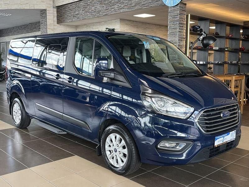 Blau Gebraucht 2022 Ford Tourneo Custom Trend Van | 17.870 € (Guter Preis) - Bild 1/4