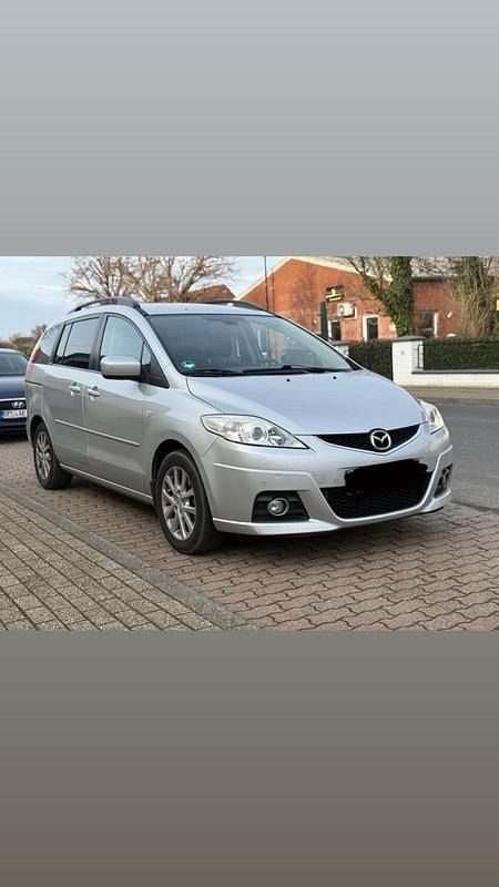 Gebraucht Mazda 5 116 PS (85 kW) 2009 Silber Van / Kleinbus