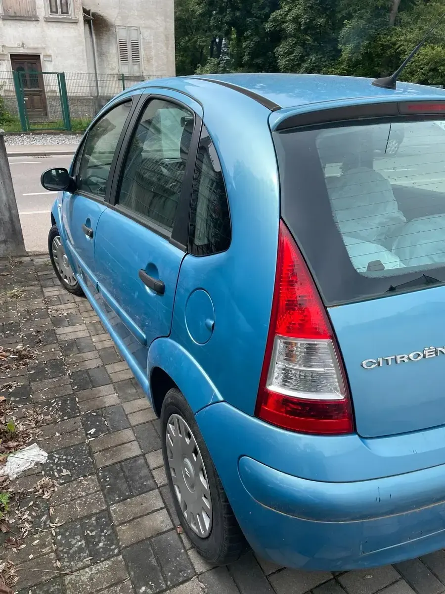Gebraucht Citroën C3 Style 60 PS (44 kW) 2008 Blau Kleinwagen